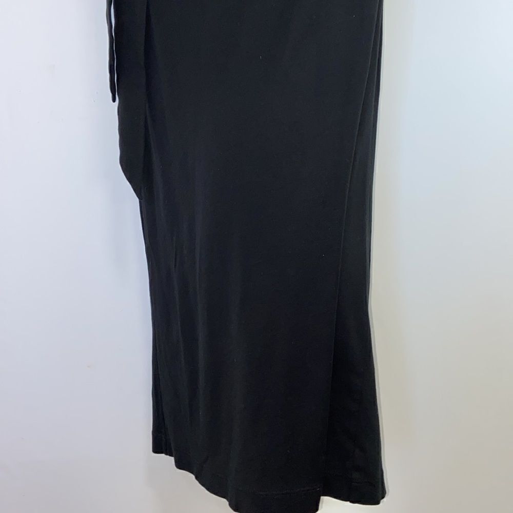 Vince Dress Maxi Black Wrap Nwot Sz Sm - Picture 5 of 9